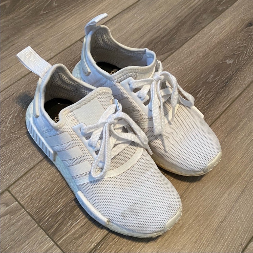 White Adidas Shoes